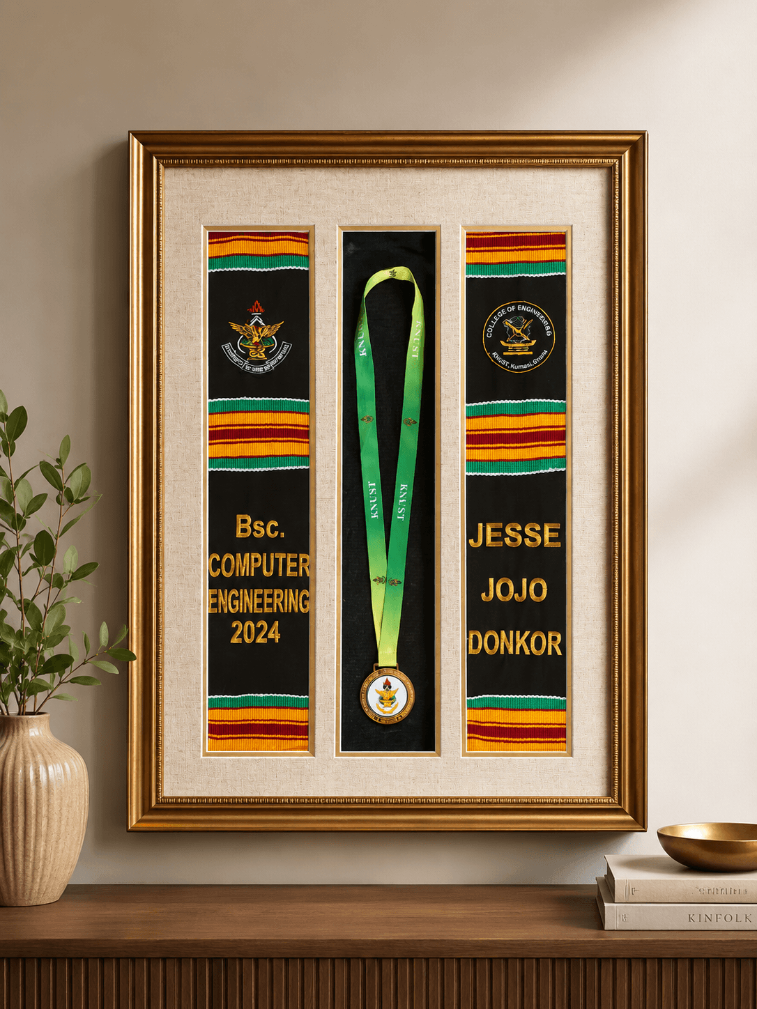 CraftHive custom framing example 6 installed in client home