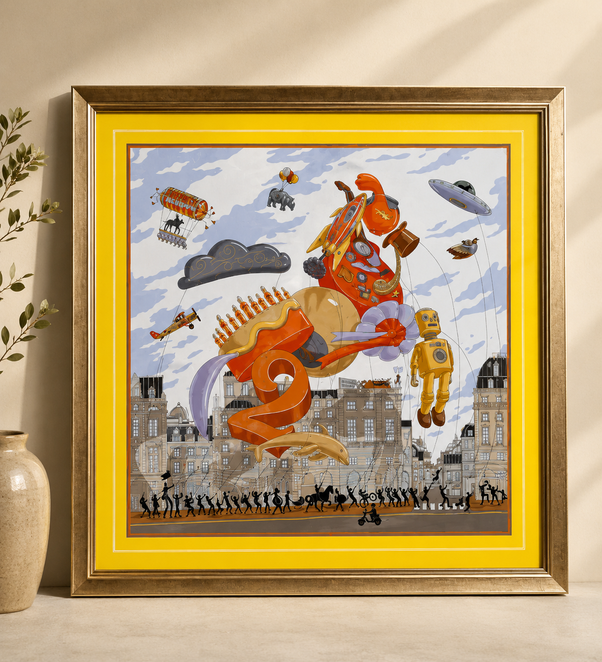 CraftHive custom framing example 3 installed in client home